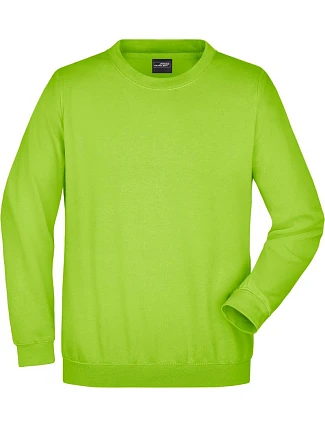 Daiber JN 40 Mikina z těžké bavlny 02.0040 lime green