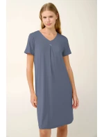 Vamp - Letní noční košile se záhyby 22910 - Vamp