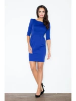 Šaty Rachela M082 Modrá - Figl Šaty Rachela M082 Modrá - Figl