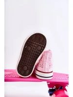 Dětské vysoké tenisky Pink Mona Dětské vysoké tenisky Pink Mona