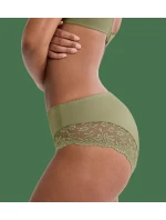 Kalhotky Ladyform Soft Maxi olivové 7855 - Triumph