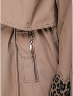 Dámská přechodná bunda PANTER moka FashionStreet TY5658