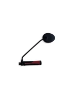 Zrcátko AJS s dlouhým ramenem černé