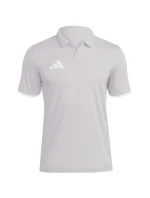 Pánské tričko adidas Entrada 26 Polo šedé JZ6662 pánské Pánské tričko adidas Entrada 26 Polo šedé JZ6662 pánské