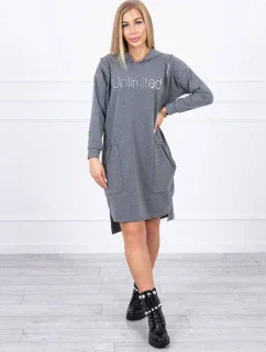 Neomezené grafitové šaty