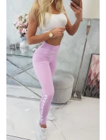 Brooklyn legíny kalhoty světle fialové Brooklyn legíny kalhoty světle fialové