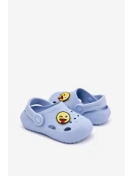 Dětské Pěnové Pantofle S Potiskem Modré LEMIGOSE 880