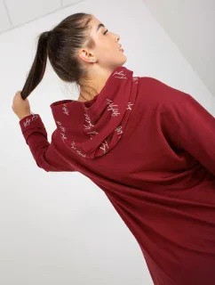 Mikina RV BL 8266.34P kaštanová