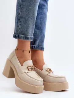 Polobotky na podpatku model 192289 Step in style