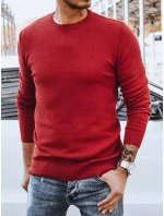 Pánský klasický vínový svetr FashionStreet WX1933