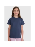 Dětské hladké tričko (SADA 2) 4F 4FJRAW25TTSHU3157-91S