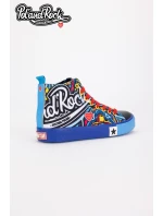 Tenisky Pol'and'Rock Festival X Big Star SS174500 Modré