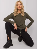 Halenka RV BZ 5122.02P khaki barva