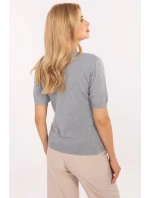 Svetr s krátkým rukávem  model 216767 Factory Price