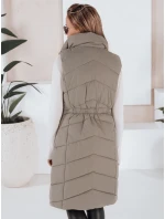 Dámská prošívaná vesta SERKIS zelená FashionStreet TY3279