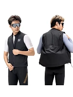 Rockbros YDMJ003 jarní/podzimní větruodolná vesta velikost M - černá