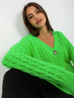 Dámský svetr LC SW 8036 fluo zelený