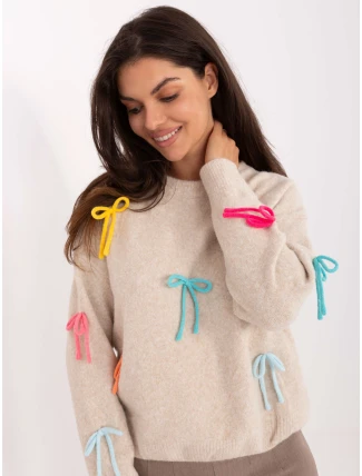 Jumper PM SW SC82.41 světle béžový