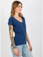 Tričko VI TS 035.01P tmavě modrá Tričko VI TS 035.01P tmavě modrá