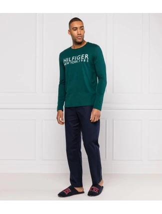 Pánské pyžamo UM0UM01602 zelené - Tommy Hilfiger