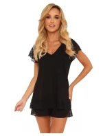 Pyžamo De Lafense 625 Dagmara kr/r 3XL-4XL Pyžamo De Lafense 625 Dagmara kr/r 3XL-4XL