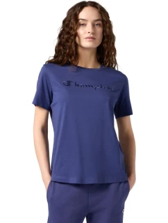 Champion dámské tričko SS Tee blue 118382 BS200 T-shirt