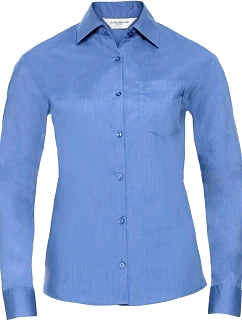 Russell Athletic 934F Popelínová halenka s dlouhým rukávem 11.934F corporate blue