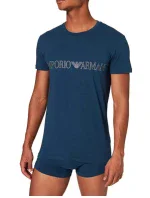 Pánský set triko + trenýrky 111604 1A516 - 24334 - Modrá - Emporio Armani Pánský set triko + trenýrky 111604 1A516 - 24334 - Modrá - Emporio Armani