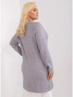 Dámský svetr PM SW PM 3732.10 šedý - FPrice