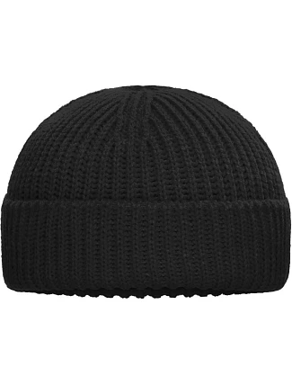 Daiber MB 7408 Pletená čepice "Fisherman" 03.7408 black