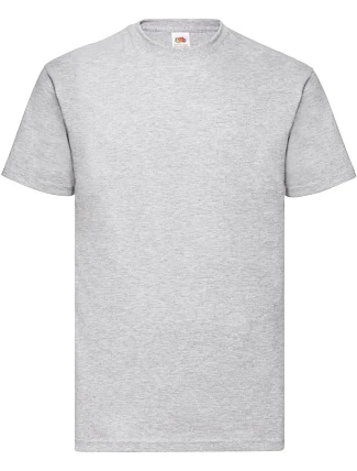 Fruit of the Loom Valueweight T Tričko 16.1036 heather grey
