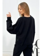 Set 2dílná mikina + kalhoty Černá Set 2dílná mikina + kalhoty Černá