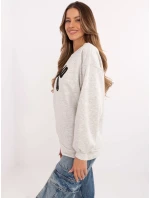 Mikina EM BL 617 16.01X světle šedá