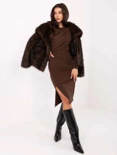 Šaty IT SK 18206 1.35 hnědá