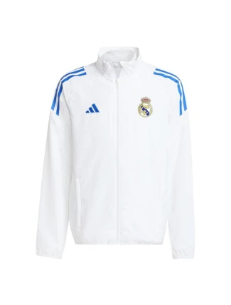 Juniorská bunda Real Madrid EU JP4021  bílá - Adidas