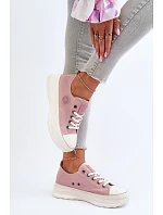 Dámské tenisky NN274129 růžové - Big Star