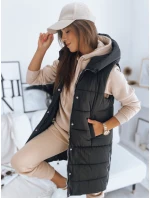 Dámská prošívaná vesta NOELIA černá FashionStreet TY3134
