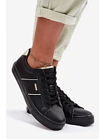 Dámské perforované tenisky Big Star TT274290 Černé