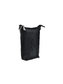 Malá kožená kabelka Big Star Eco Černá