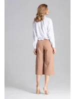 Dámská košile s dlouhým M647 Bílá - Figl