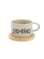 ZAS_RÁNO - krémový hrníček makronka 200 ml