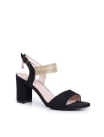 Dámské Sandály Enjoy GD169 černo-zlaté - Barski