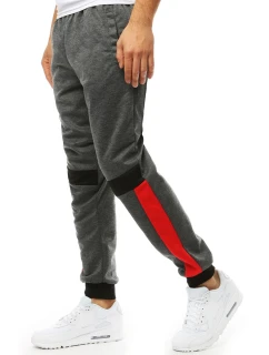 Pánské antracitové teplákové kalhoty UX3543