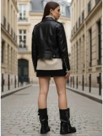 Dámské kozačky se širokým svrškem černé FashionStreet ZY1331 Dámské kozačky se širokým svrškem černé FashionStreet ZY1331