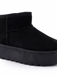 Dámské sněhule semišové černé Potocki 16322