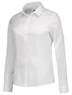 Přiléhavá elastická halenka Malfini W MLI-T24T0 bílá