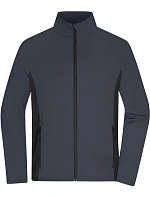 Daiber JN 1860 Pánská strečová fleecová bunda 02.1860 carbon/black