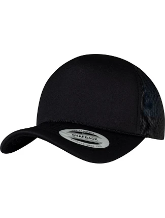 Flexfit 6005FC 5 panelová Trucker kšiltovka 55.05FC black/black/black Flexfit 6005FC 5 panelová Trucker kšiltovka 55.05FC black/black/black