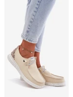 Lehké Dámské Polobotky McKeylor 96116 Béžové