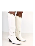 Kozačky na podpatku  model 219647 Solea